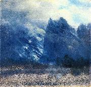 Albert Bierstadt The Wolf River, Kansas oil painting artist